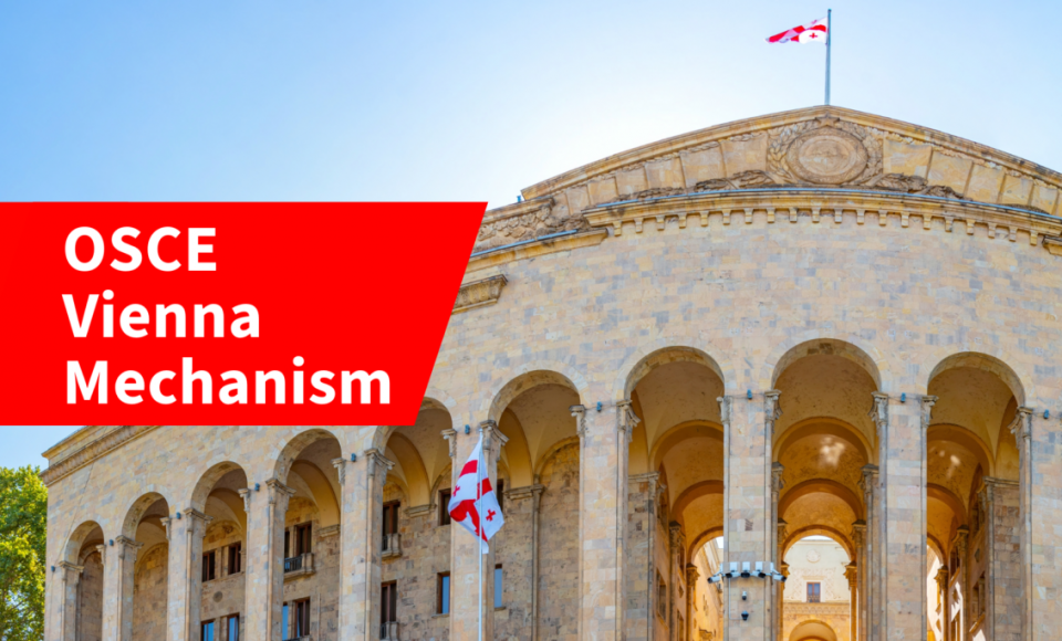 Lithuania, together with other OSCE participating States, invoked the Vienna mechanism on the...