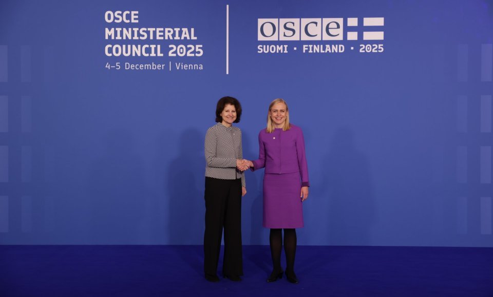 Vice-Minister Plepytė at the OSCE Ministerial Council in Vienna: "Russia's war against Ukraine violates all the principles of the Helsinki Final Act, and Russia will be held to account"