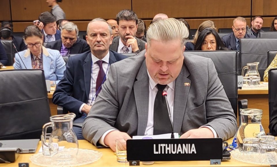 Lithuania joins the resolution tabled by the United States, the United Kingdom, France, and Germany on Iran's nuclear programme to the IAEA Board of Governors