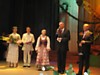 A.Daunoravičius and L.Milašius deliver speeches in Puńsk