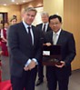 A.Ažubalis and Chen Deming