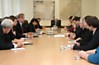 At the meeting with representatives from international NGOs